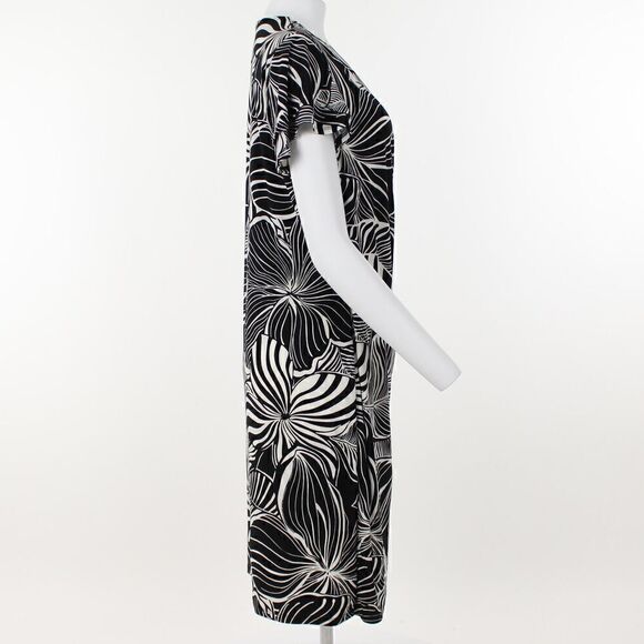 Anne Klein Women's Printed Flutter-Sleeve Wrap - Picture 5 of 5